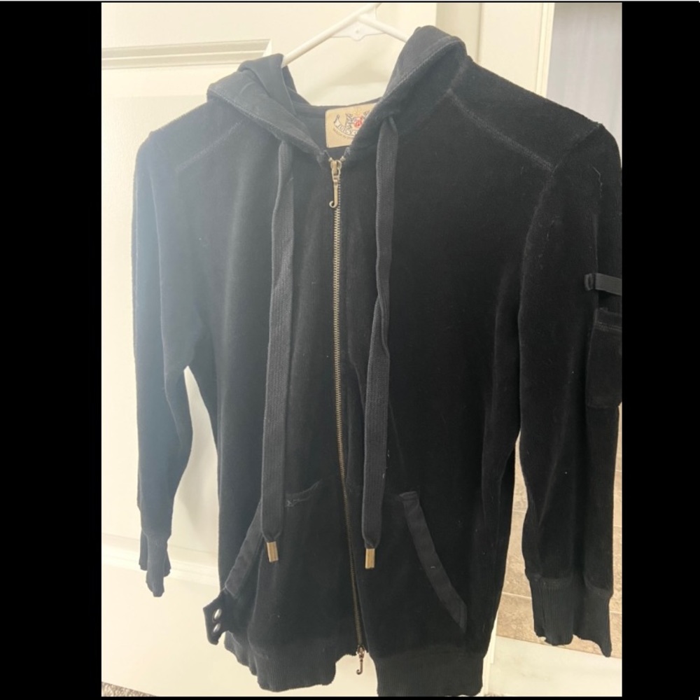 Juicy Couture Terrycloth hooded Zipup